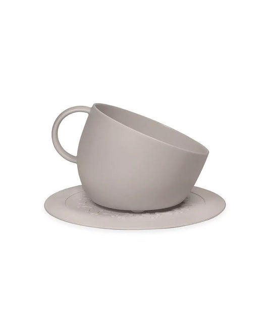 GAMELLE - TASSE INCLINÉE - Taupe