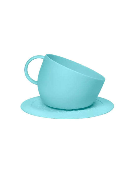 GAMELLE - TASSE INCLINÉE - TURQUOISE