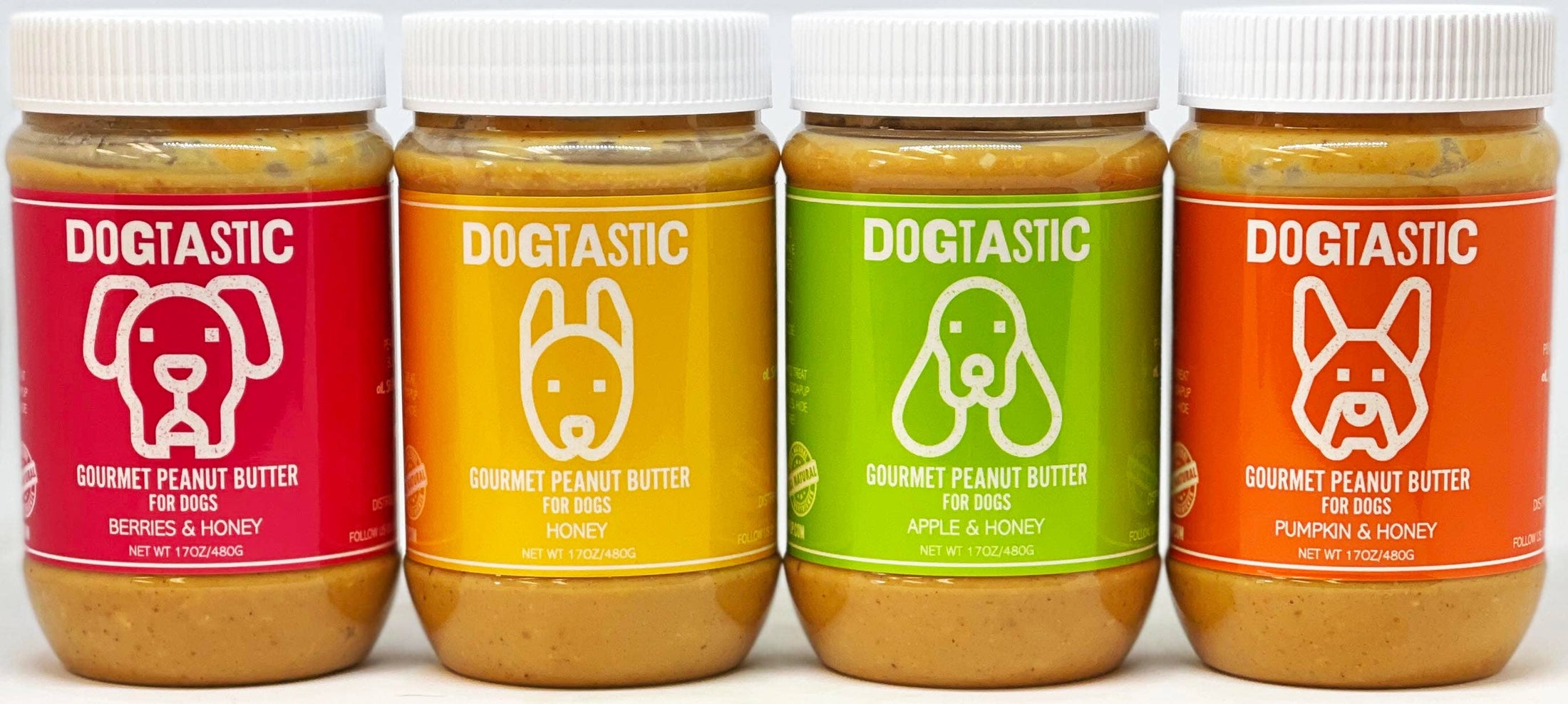 Beurre de cacahuète Gourmet pour chiens - saveur de miel