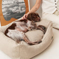 Charger l'image dans la visionneuse de la galerie, MOON - Panier pour chien - BEIGE
