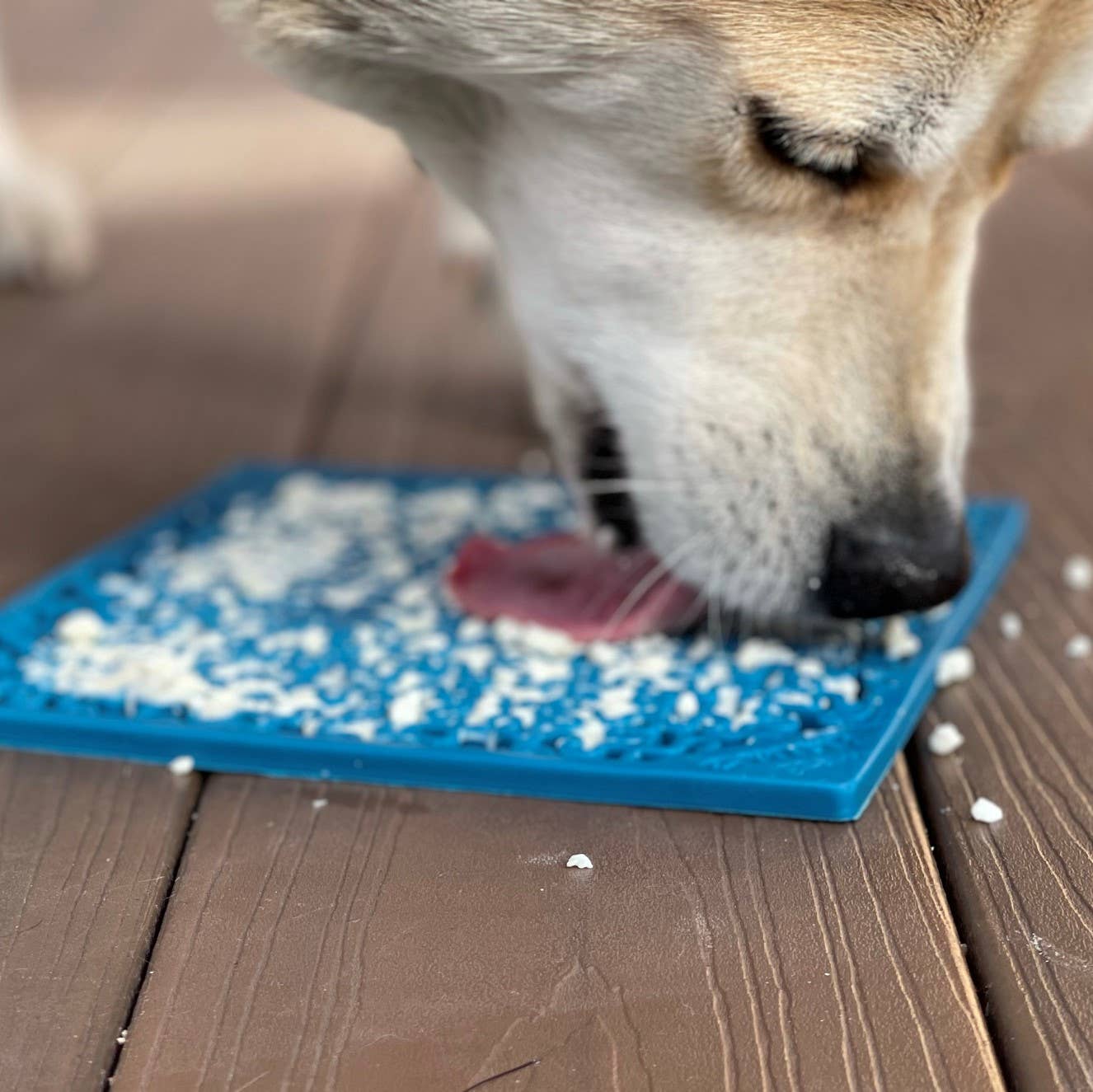 Tapis de léchage et d'occupation pour chien - Motif Puzzle 🧩