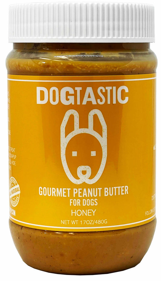 Beurre de cacahuète Gourmet pour chiens - saveur de miel