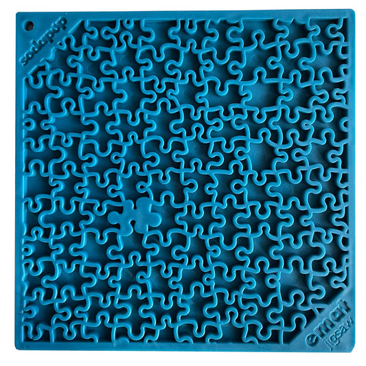 Tapis de léchage et d'occupation pour chien - Motif Puzzle 🧩